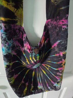 Tie dye sling bag